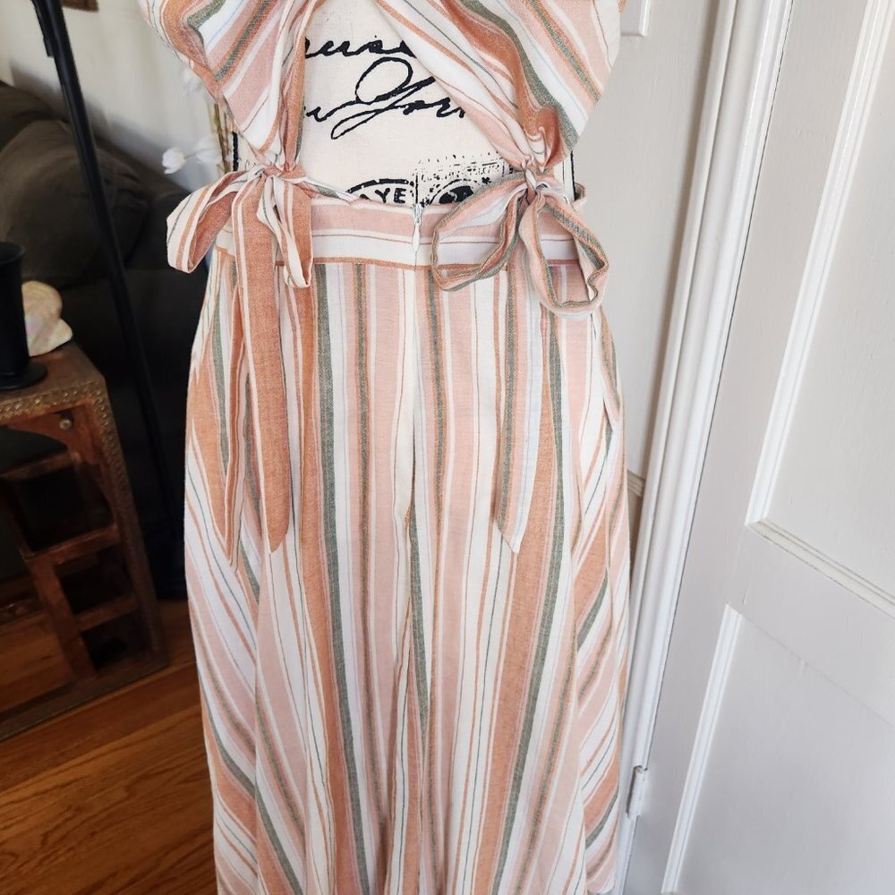 Gilli Striped Sleeveless Dress NWT Sz M - Picture 8 of 11